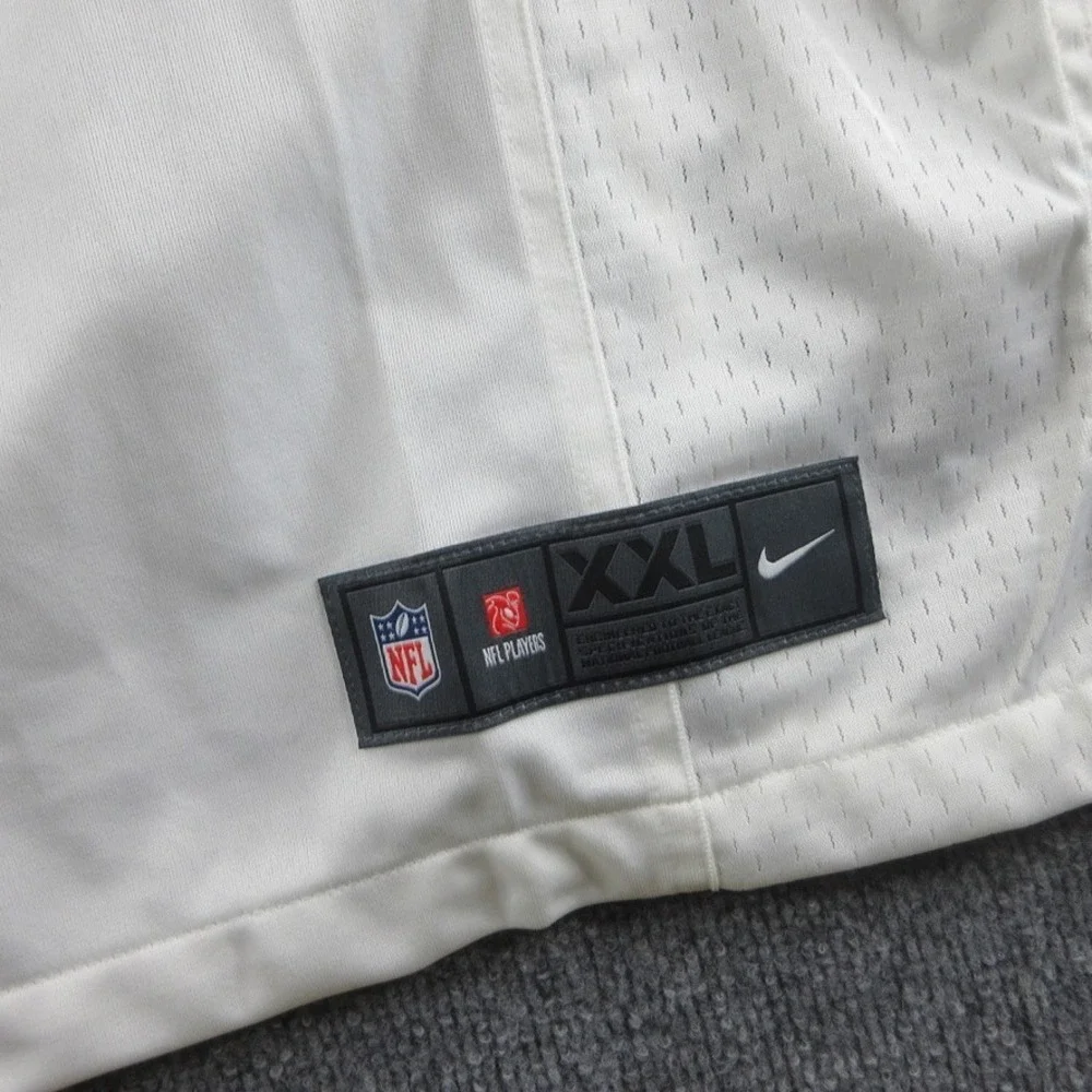 Dallas Cowboys Ezekiel Elliott Jersey Mens XXL White Nike 21 Football NFL*